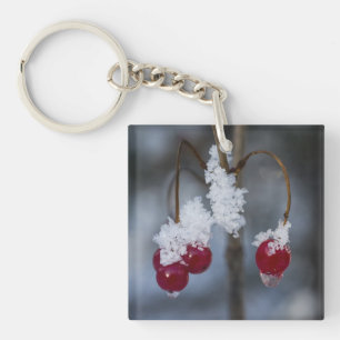 Frosted Berries Key Ring