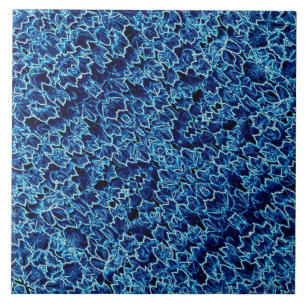 Frosted Blue Ivy Cool Tile