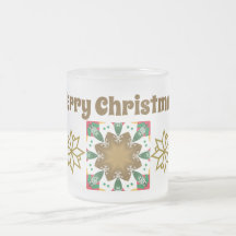 Frosted Christmas Mug ❄️Holiday Cheer Mug 🎄