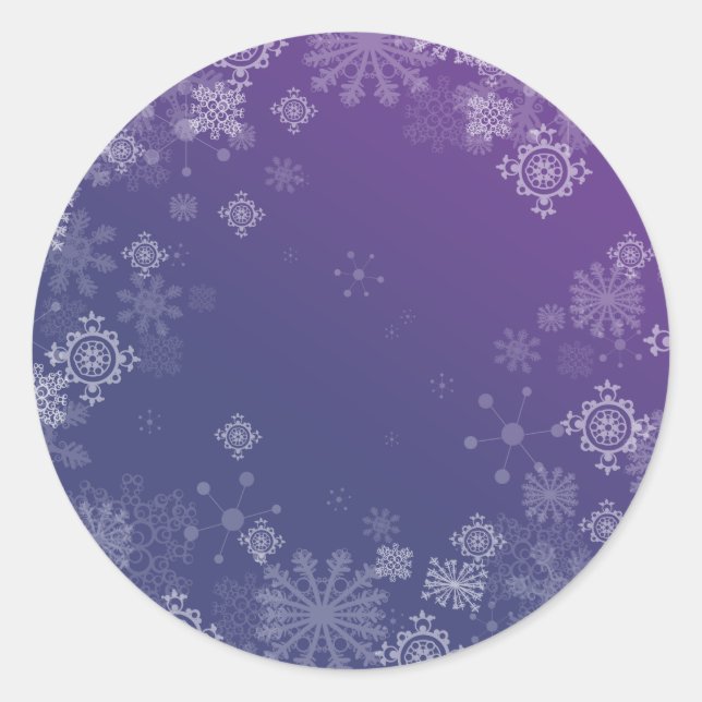 Frosted Classic Round Sticker (Front)
