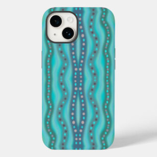 Frosted Dichroic Beach Glass Abstract Pattern  Case-Mate iPhone 14 Case
