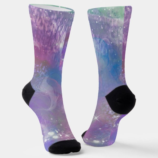 Frosted Dreaming Socks (Angled)