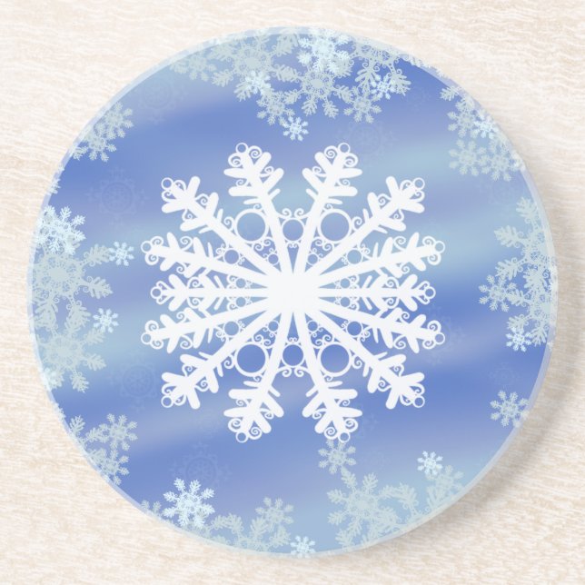 Frosted Edges III Coaster (Front)