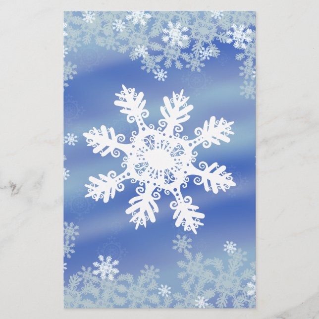 Frosted Edges VII Stationery (Front)