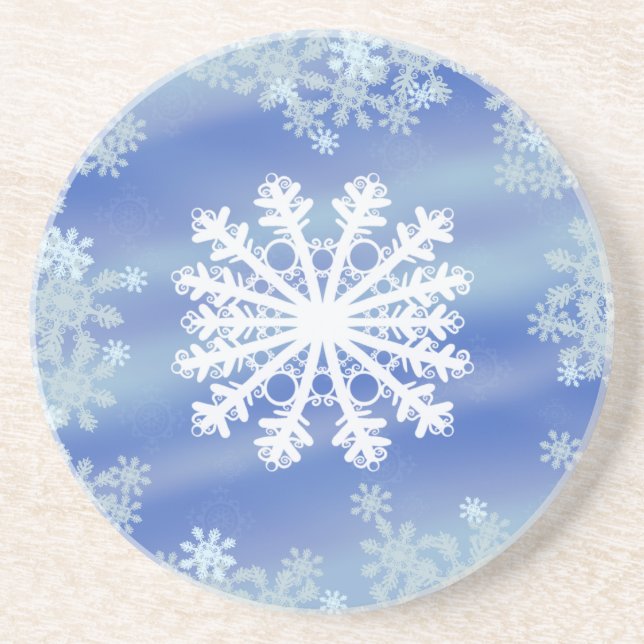 Frosted Edges VIII Coaster (Front)