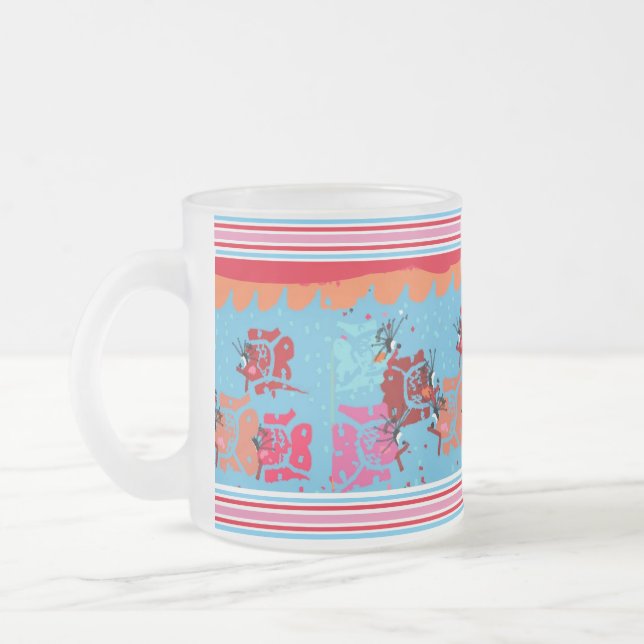 Frosted Fish Mug (Left)