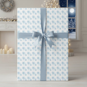 Frosted Flurries Wrapping Paper