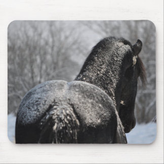 Frosted Friesian Butt Mouse Mat