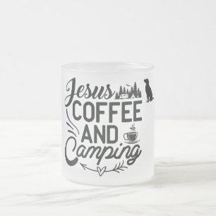 Frosted Glass Camp Mug 