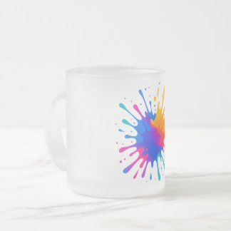 Frosted Glass Coffee Mug