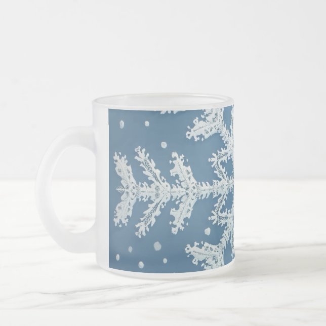 Frosted Glass Mug (Left)