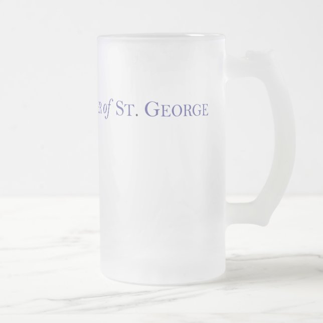 Frosted Glass Mug (Right)
