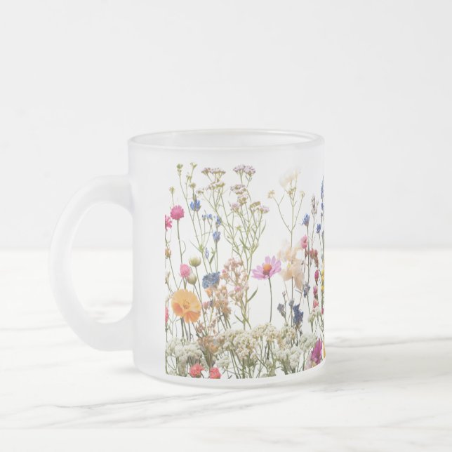 Frosted Glass Mug (Left)