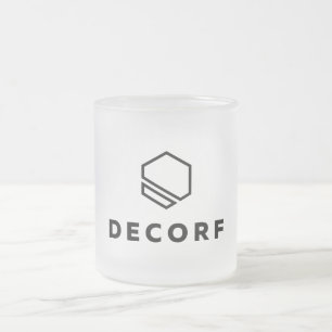 Frosted Glass Mug - 10 oz