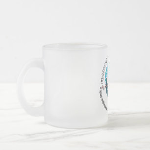 Frosted Glass Mug, 10 oz Coffee Mug
