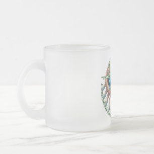 Frosted Glass Mug, 10 oz Frosted Glass Coffee Mug