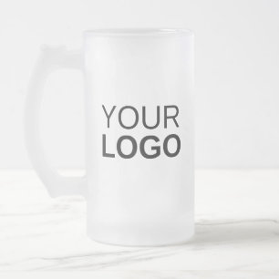 Frosted Glass Mug - 16 oz
