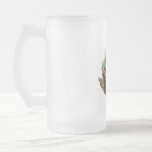 Frosted Glass Mug, 16 oz Beer Mug