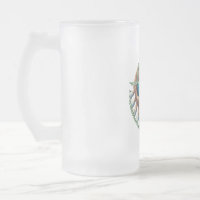 Frosted Glass Mug, 16 oz