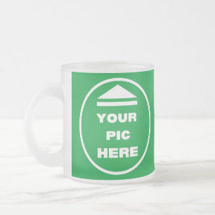 Frosted Glass Mug - Add Your Image 11 oz