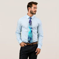 Frosted Glass Neck Tie