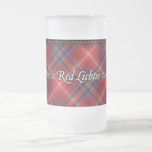 Frosted Glass Stein - I'm a Red Lichtie Fan! -