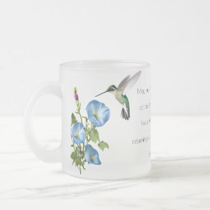 Frosted Hummingbird Faith Mug