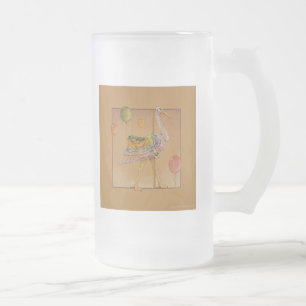 Frosted Mug, Steins - Carousel Stork