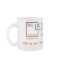 Frosted mug Usonian Inn logo