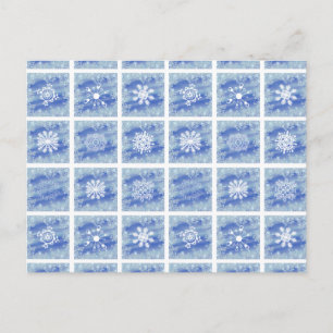 Frosted Panes I Postcard