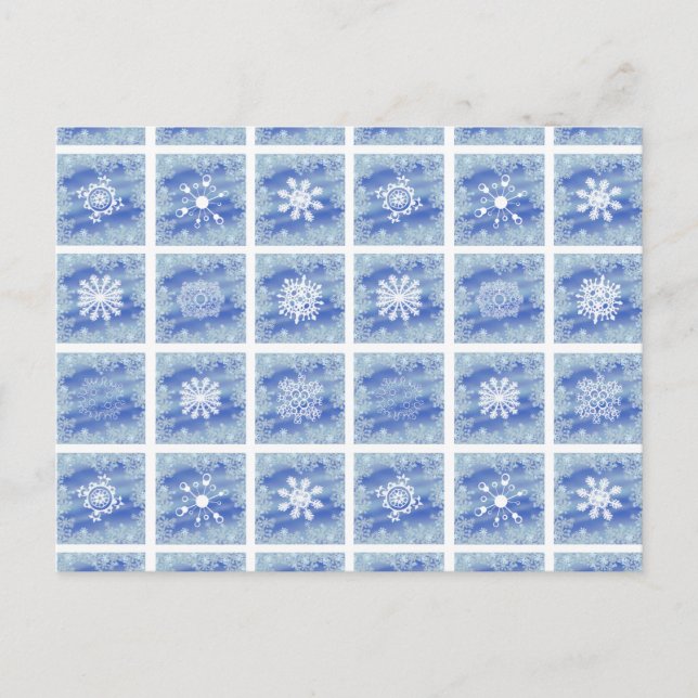 Frosted Panes I Postcard (Front)