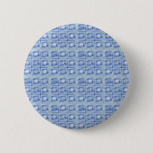 Frosted Panes II 6 Cm Round Badge (Front)