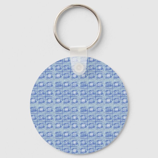Frosted Panes II Key Ring (Front)