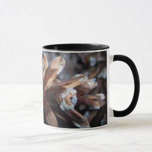 Frosted Pinecone Mug
