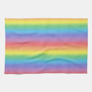 Frosted Rainbow Kitchen Towel
