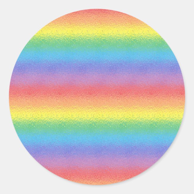 Frosted Rainbow Stickers (Front)