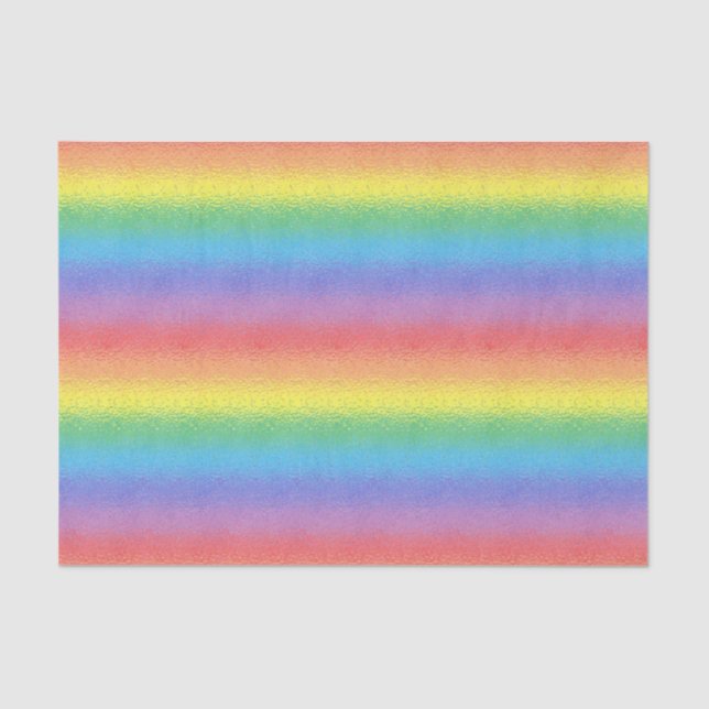 Frosted Rainbow Tissue Paper (Front)