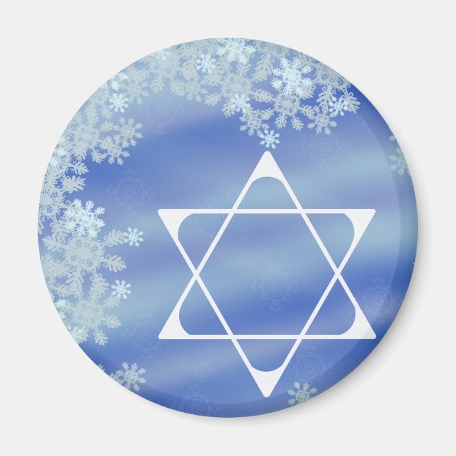 Frosted Star Magnet (Front)