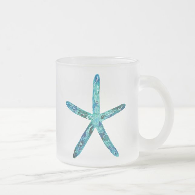 Frosted Starfish Mug (Right)