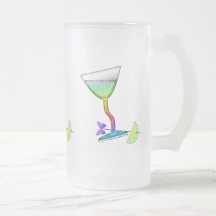 FROSTED STEIN - BUTTERFLY MARTINI