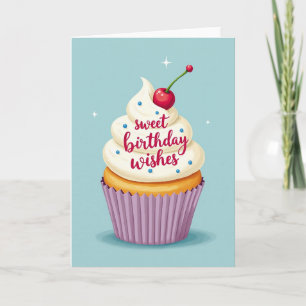 Frosted Sweet Birthday Card