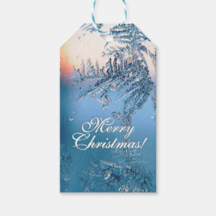 Frosted View Add Text Gift Tags