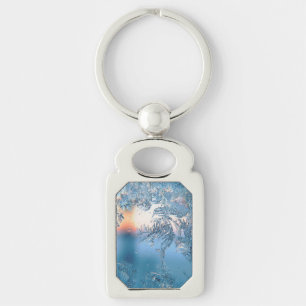 Frosted View Key Ring