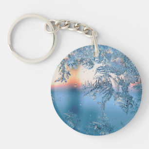 Frosted View Key Ring