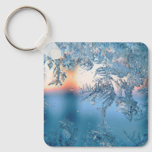 Frosted View Key Ring