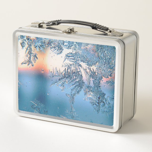 Frosted View Metal Lunch Box (Front)