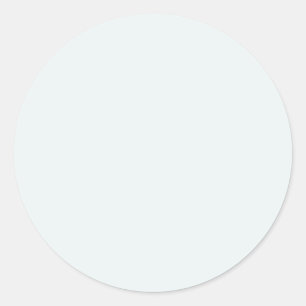 Frosted White Solid Colour   Classic   Elegant Classic Round Sticker