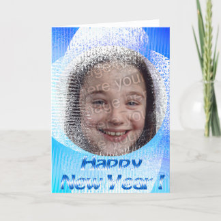 Frosted Window Holiday Card