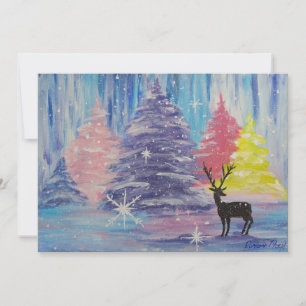 Frosted Winter Holiday Card