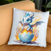 Frostfire Hatchling Blue Dragon Fantasy 